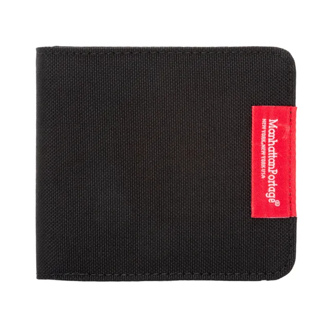 manhattan-portage-william-wallet-cartera-bifold-con-4-ranuras-para-tarjetas-y-mo image 1
