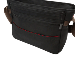 manhattan-portage-waxed-nylon-sheridan-shoulder-bag-m-con-cremallera-trasera-ban image 7